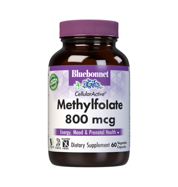 Bluebonnet Methylfolate 800mcg Capsules 60ct