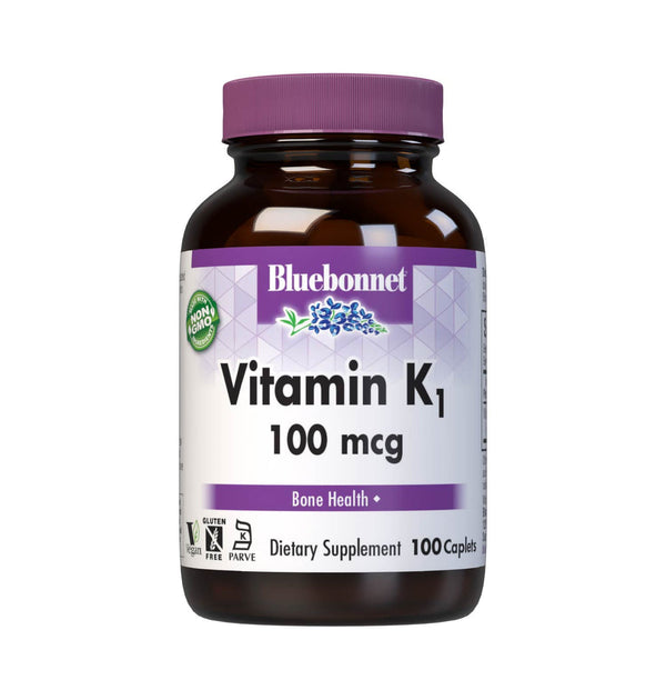 Bluebonnet Vitamin K1 100mcg Caplets 100ct