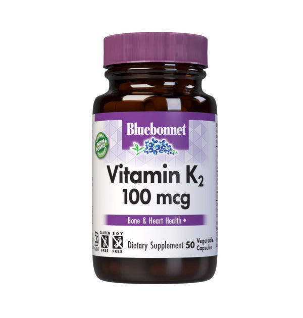 Bluebonnet Vitamin K2 100mcg Caplets 50ct
