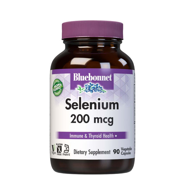 Bluebonnet Selenium 200mcg Capsules 90ct