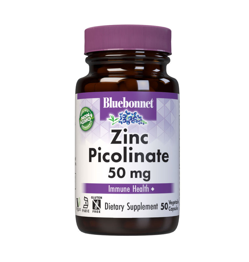 Bluebonnet Zinc Picolinate 50mg Cápsulas 50CT