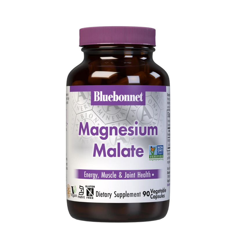 Cápsulas de malato de magnesio Bluebonnet 90ct