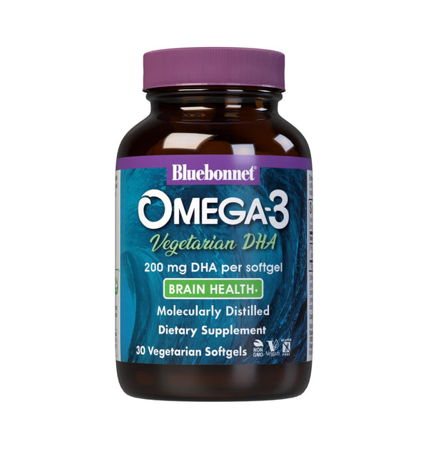 Bluebonnet Omega-3 W/ith DHA Softgels 30ct