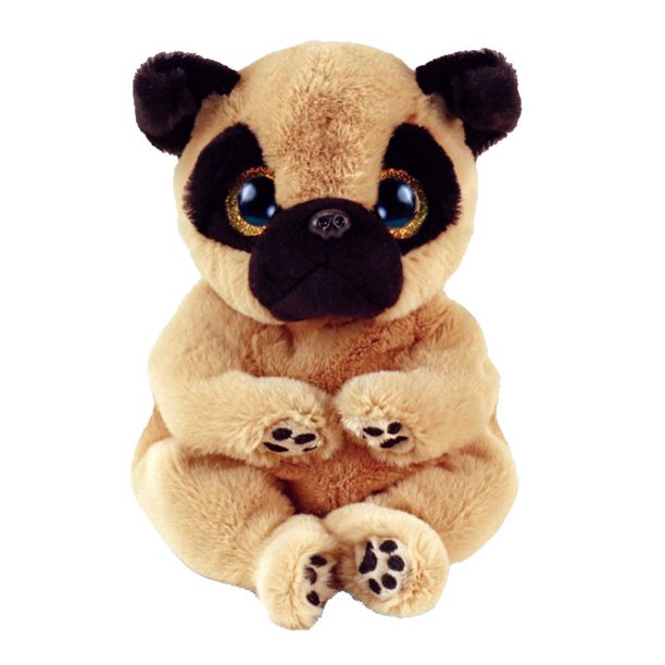 Ty Beanie Baby (Beanie Bellies) - Izzy the Pug Dog (6 pulgadas) 40543