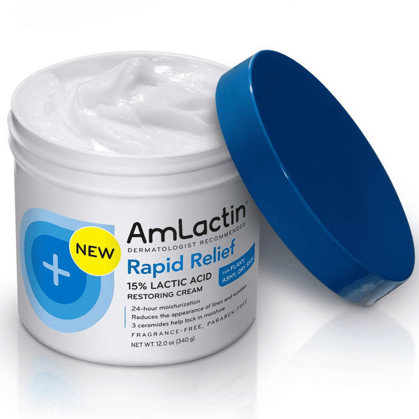 Amlactin Rapid Relief Lactic Acid Restoring Cream 12oz