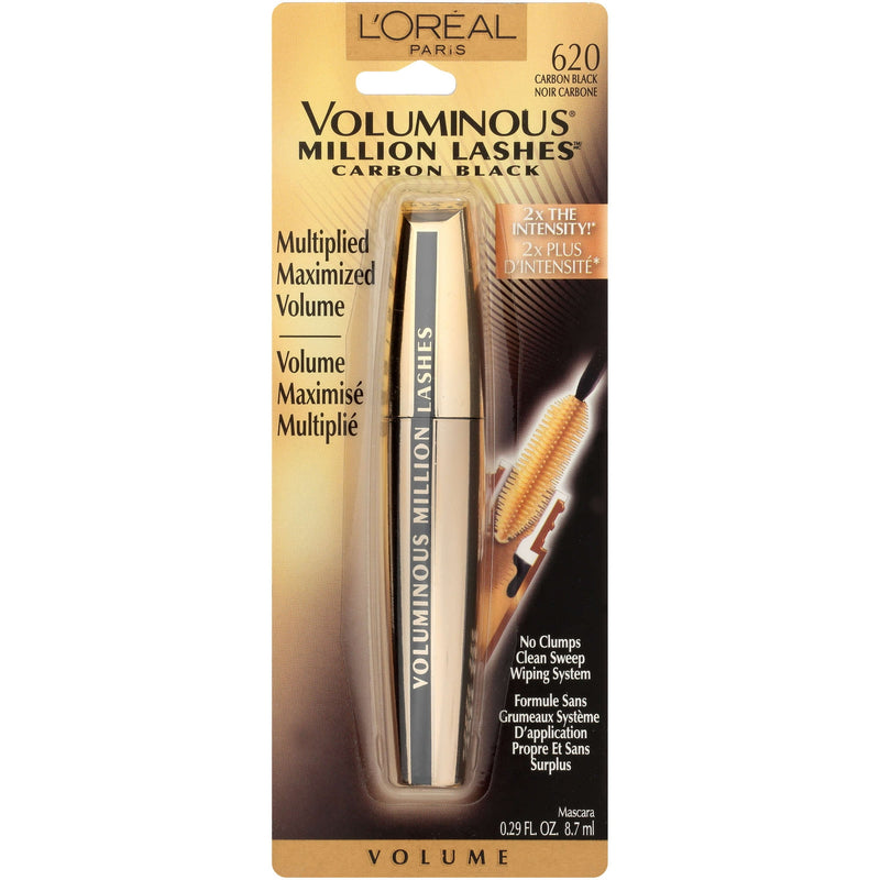 Loreal Voluminous Million Lashes Mascara Carbon Black