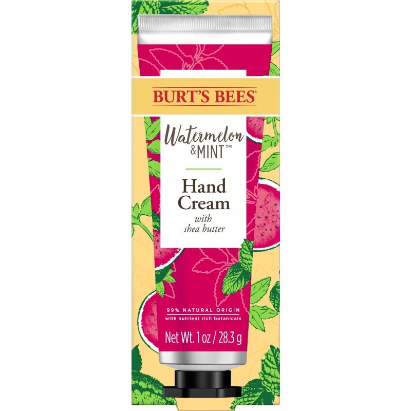 Burt's Bees Watermelon Mint Hand Hand Hand 1oz