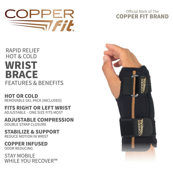 Copper Fit Wrist Brace One Size N13047