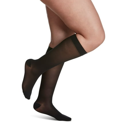 Sigvaris Eversheer 781 Knee High 15-20mmHg Closed Toe Black