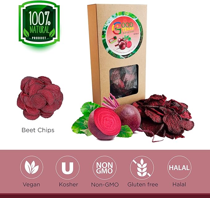 Good Time Crunchy Beet Slices Sea Salt 5oz