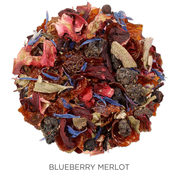 Tea Forte Herbal Retreat Blueberry Merlot Loose Tea 3.5 oz