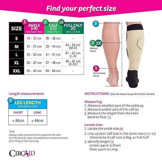 Medi Circaid Juxtalite Hd Full Calf Long L