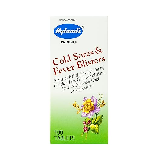 Hyland's Cold Sore Fiber Blister Tablets 100ct
