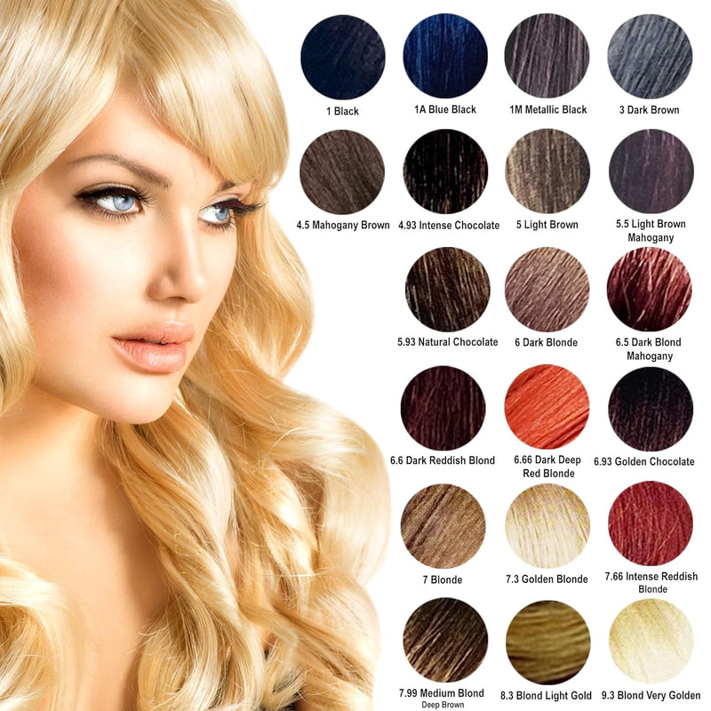 Yoly cabello color crema azul negro 1a