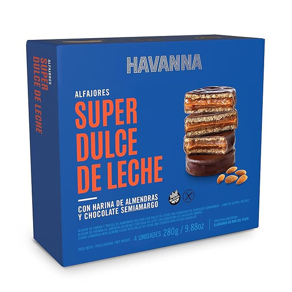Havanna Alfajores Super Dulce De Leche 4ct