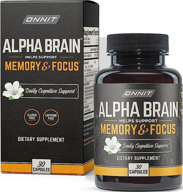 Onnit Alpha Brain Memory & Focus Capsules 30ct