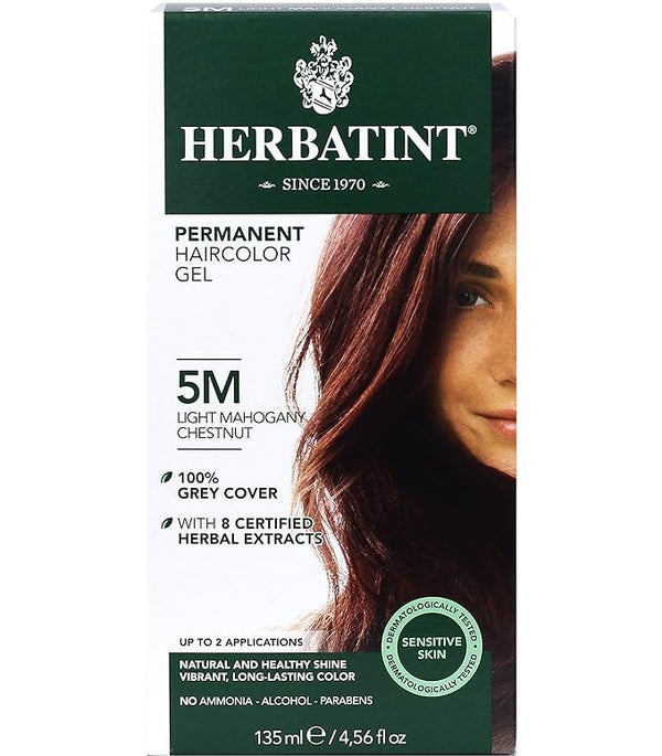 Herbatint Color de cabello permanente Callnut de caoba 5m 4.5oz