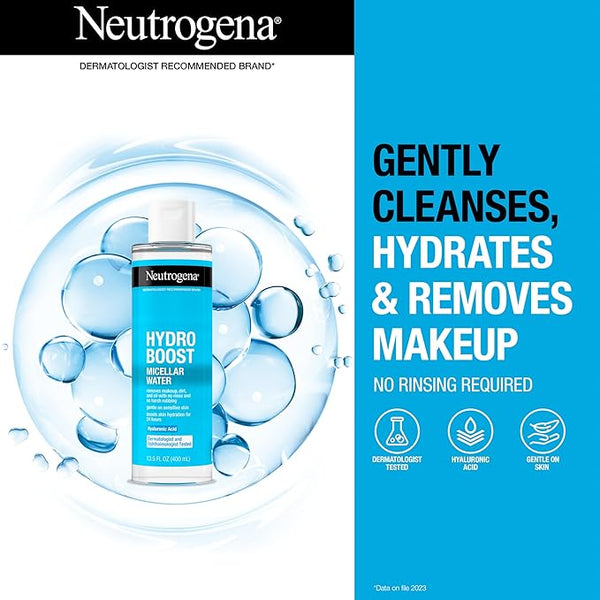 Neutrogena Hydro Boost Micellar Water With Hyaluronic Acid 13.5Oz