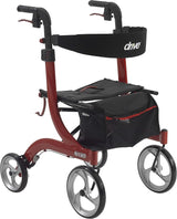 Drive Medical Nitro Euro Style Rollator Rolling Walker