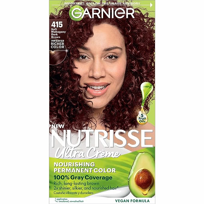 Garnier Nutrisse 415 Soft caobanía oscura de caoba