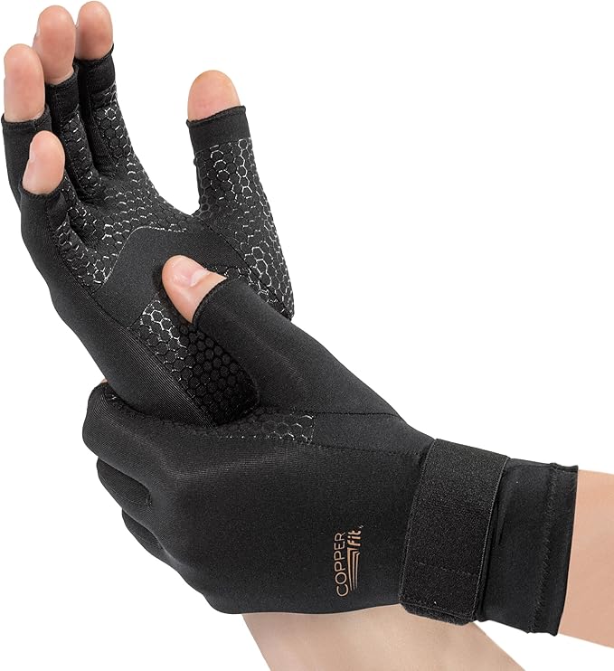 Copper Fit Compression Gloves Hand Relief