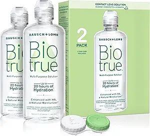 Bausch & Lomb Bio True Solution 2 Paquete 10 oz cada uno