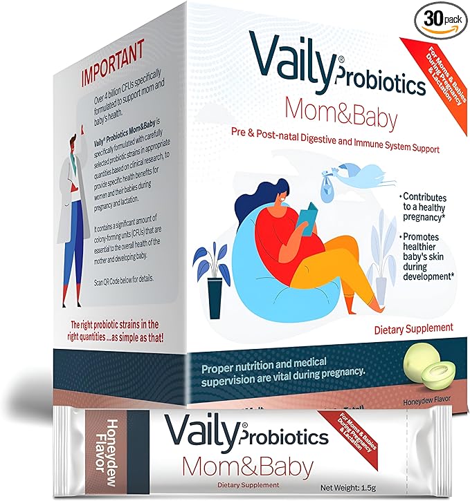 Vaily Probiotics Mom & Baby Packs 30ct