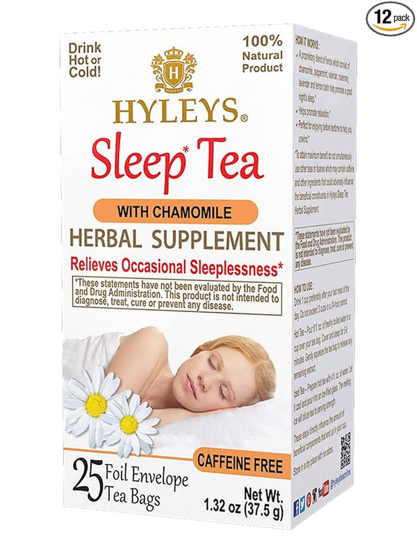 Hyleys Sleep Té con caminería 25 bolsas de té 1.3 oz