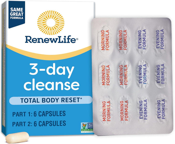 Renew Life Adult Cleanse Total Body Reset 3-day cleanse