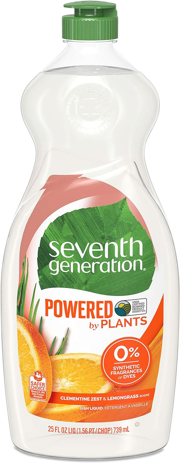 Seventh Generation Natural Dish Soap Lemongrass 19Oz