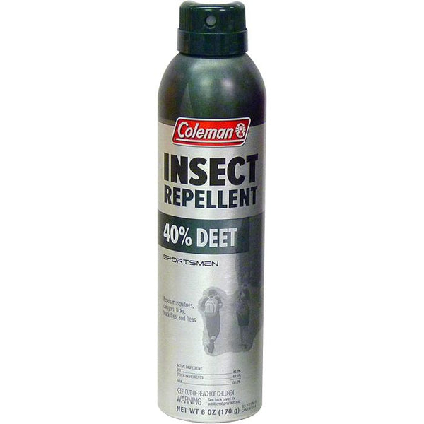 Repelente de insectos de Coleman 40% DEET Sportsmen 6oz