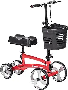 Drive Orientable Knee Walker Red 791rd