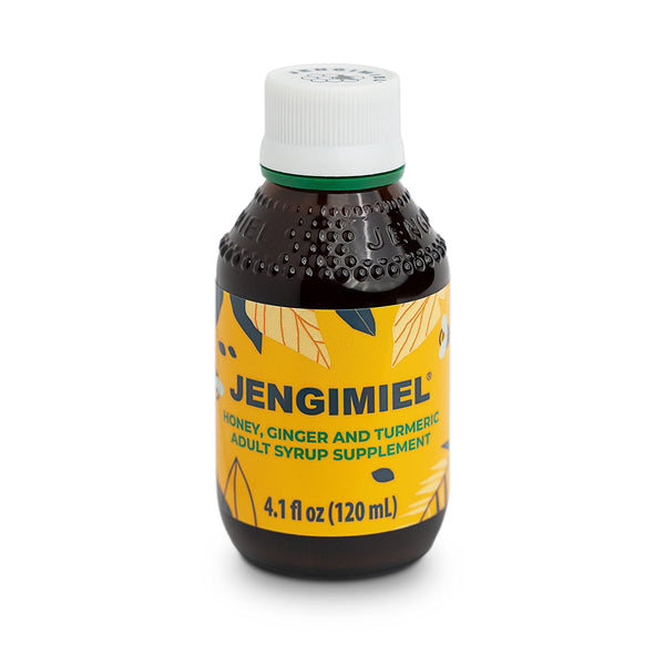 Jengimiel Honey & Ginger Turmeric Adult Syrup 4.1Oz
