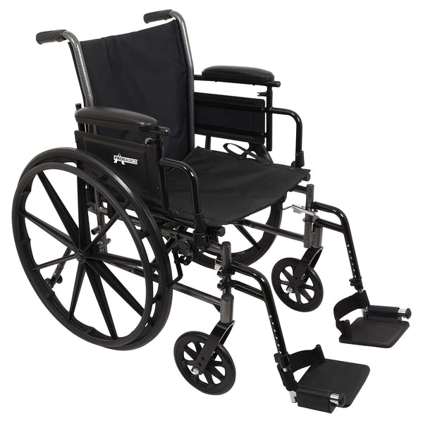 Probasics K3 Lite Wheelchair With Flip Back Arms 18" x 16"