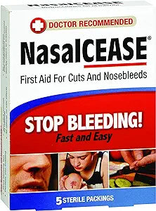 Nasalcease Stop Nosebleeds 5 Packs