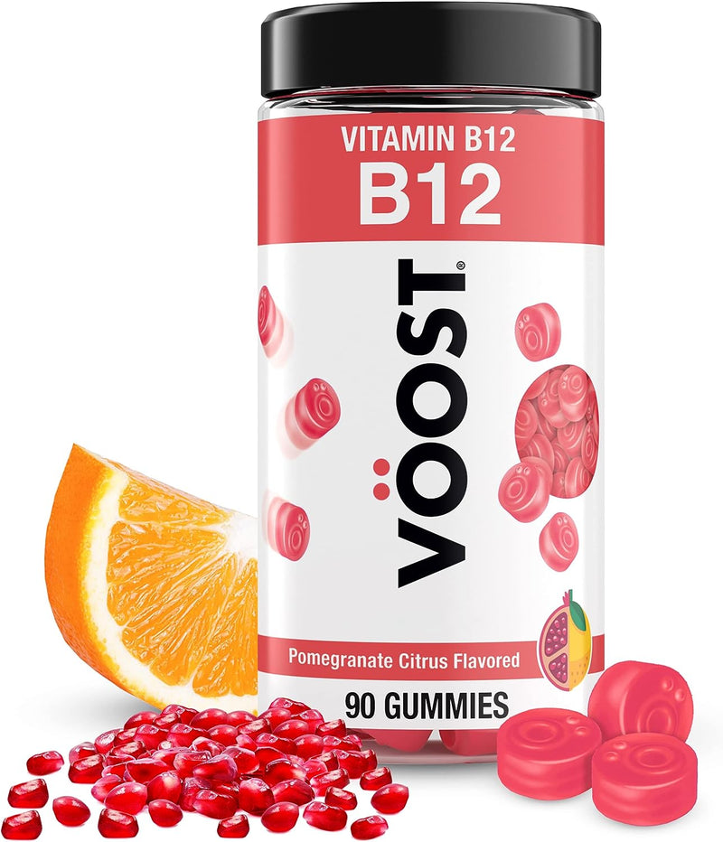 VOOST VITAMINA B12 GUMMIES DE POMAGRANACIÓN 90CT