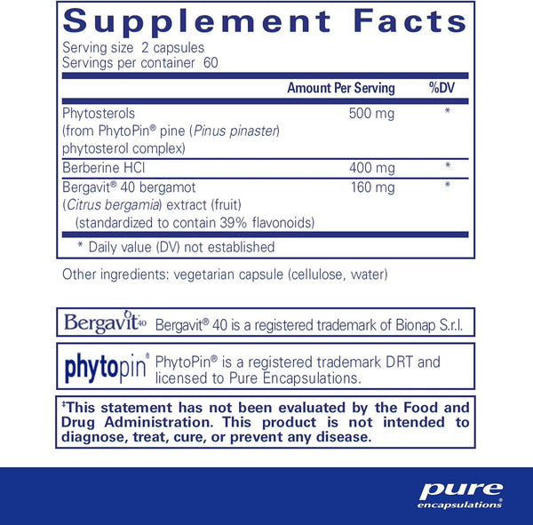 Pure Encapsulations Cholestepure Plus 120 Capsules