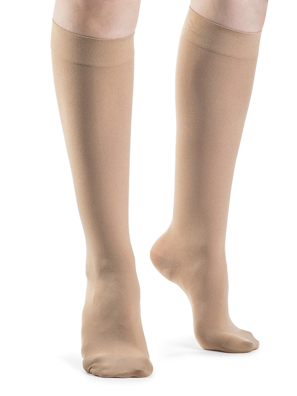 Sigvaris Soft Opaque Closed Toe Knee High 20-30mmHg