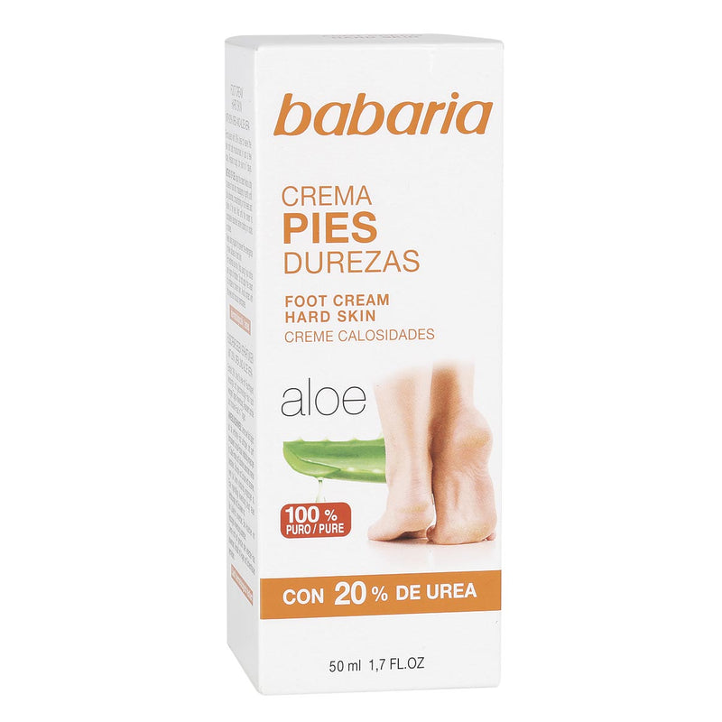 Babaria Crema para pasteles anti dureizas aloe 1.7oz