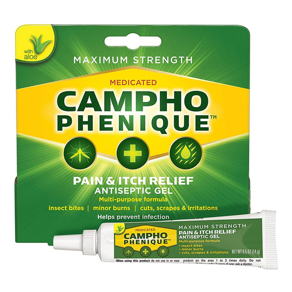 Campho Phenique Dolor y alivio de picazón 0.5 oz