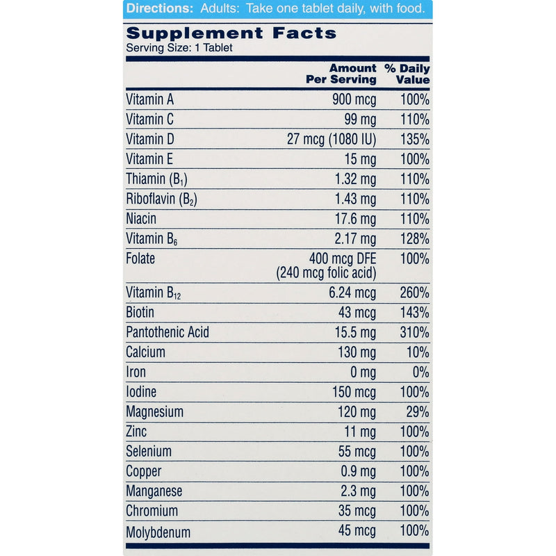 Un día al día Multivitamin tabletas 100ct 100ct