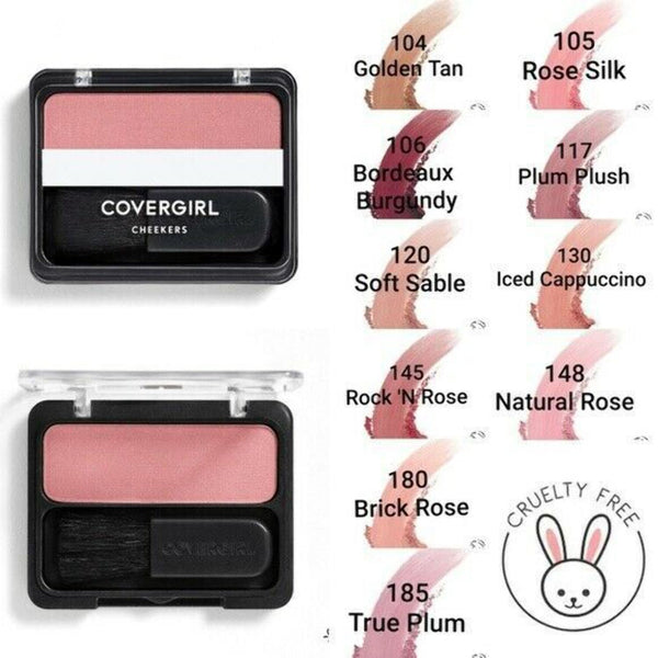 Covergirl Cheekers Blush Brick Rose 180