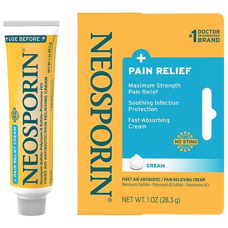 Neosporin Pain Relief Cream 1Oz