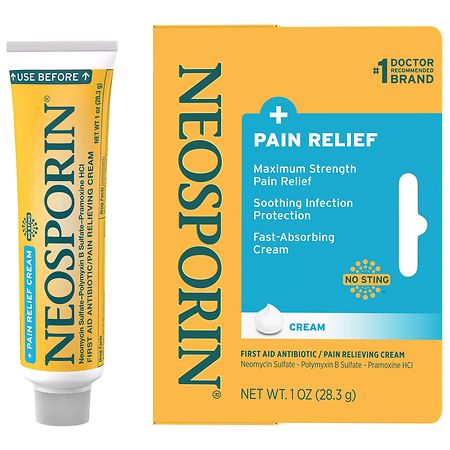 Neosporin Dolor Relief Cream 1oz