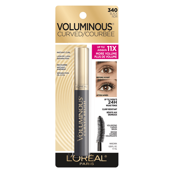 Loreal VVoluminous Original Curved Brush Waterproof Mascara Black 340