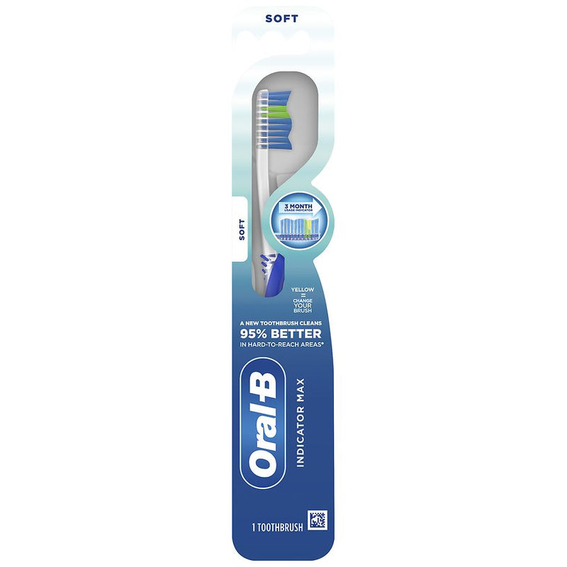 Indicador oral-b cepillo de dientes máximo suave