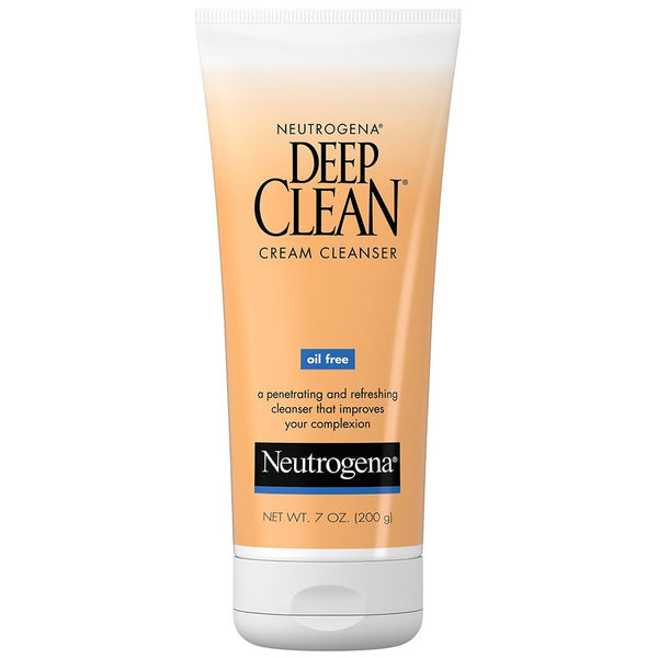 Neutrogena Deep Clean Oil Free Cream Cleanser  7Oz