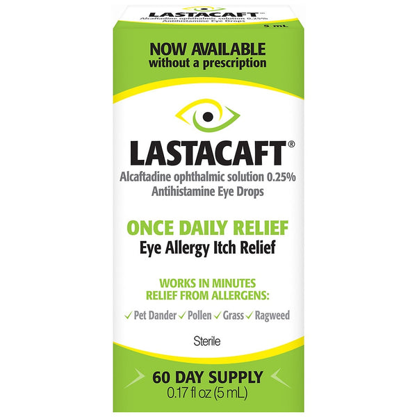 Lastacaft Eye Itch Drops O.17Oz 2ct
