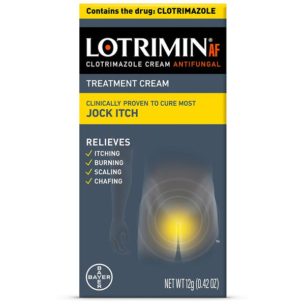 Lomitrin AF Antinfungal Cream Jock Itch Treatment 12G