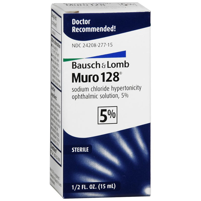 Bausch & Lomb Muro 128 5% Solución 0.5oz